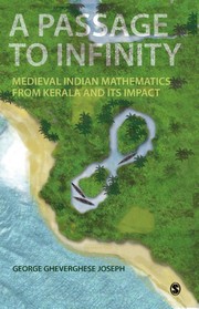 Front cover of A passage to infinity by George Gheverghese Joseph