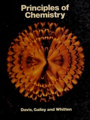 Front cover of Principles of chemistry by Raymond E. Davis