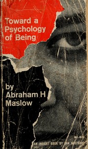 Front cover of Towards a psychology of being. by Abraham H. Maslow