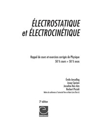 Cover of E lectrostatique et e lectrocine tique by E mile Amzallag