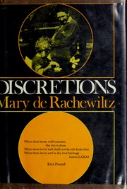 Front cover of Discretions by Mary de Rachewiltz