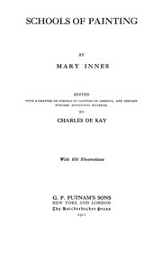 Front cover of Schools of painting by Mary Innes