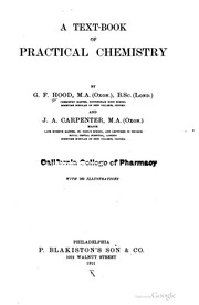 Front cover of A text-book of practical chemistry by George Frederic Hood
