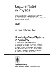 Cover of Knowledge-based systems in astronomy by Unknown