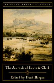 Front cover of Original journals of the Lewis and Clark Expedition by Meriwether Lewis