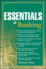 Cover of Essentials of banking by Deborah K. Dilley