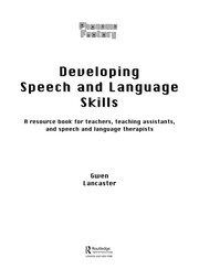 Cover of Developing speech and language skills by Gwen Lancaster