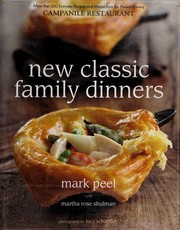 Cover of New classic family dinners by Mark Peel