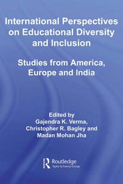 Cover of International perspectives on educational diversity and inclusion by Gajendra K. Verma