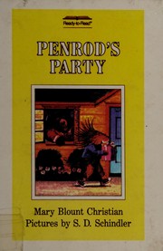 Front cover of Penrod's party by Mary Blount Christian