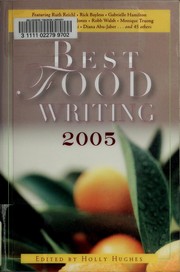 Cover of Best food writing by Unknown