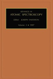 Front cover of Advances in atomic spectroscopy by Joseph Sneddon
