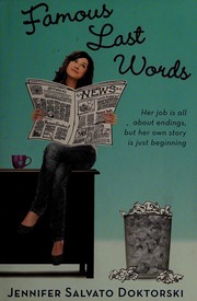 Front cover of Famous last words by Jennifer Salvato Doktorski