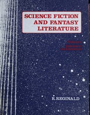 Cover of Science Fiction And Fantasy Literature A Checklist, 1700-1974 Volume 1 by R. Reginald