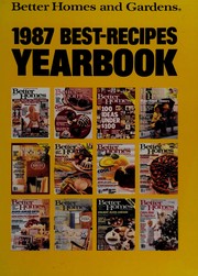 Cover of Better Homes and Gardens 1987 Best-Recipes Yearbook by Better Homes and Gardens