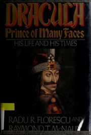 Cover of Dracula by Radu Florescu
