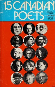 Front cover of 15 Canadian poets by Gary Geddes