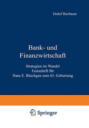 Cover of Bank- und Finanzwirtschaft by Horst Albach