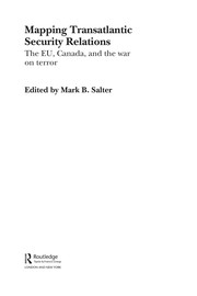 Cover of Mapping transatlantic security relations by Mark B. Salter