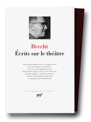 Cover of Brecht by Bertolt Brecht