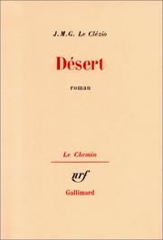 Cover of Désert by J. M. G. Le Clézio