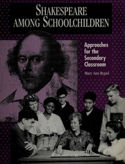 Front cover of Shakespeare among schoolchildren by Mary Ann Rygiel