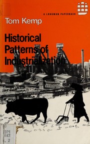 Front cover of Historical patterns of industrialization by Tom Kemp