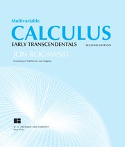 Cover of Calculus by Jonathan Rogawski