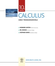Cover of Calculus by Howard Anton