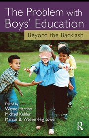 Cover of The problem with boys' education by Wayne Martino
