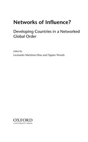 Front cover of Networks of influence? by Ngaire Woods