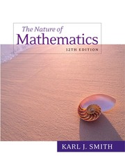 Front cover of The nature of mathematics by Karl J. Smith