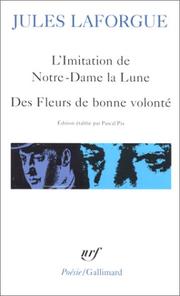 Front cover of L'Imitation De Notre Dame La Lune by Jules la Forgue