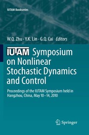 Front cover of IUTAM Symposium on Nonlinear Stochastic Dynamics and Control by W. Q. Zhu
