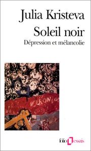 Cover of Soleil noir by Julia Kristeva em português