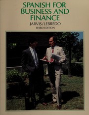 Cover of Spanish for Bus-Finance by Ana C. Jarvis
