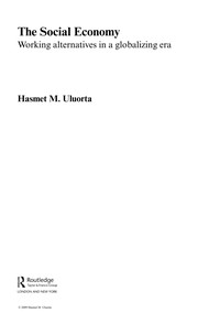 Front cover of The social economy by Hasmet M. Uluorta