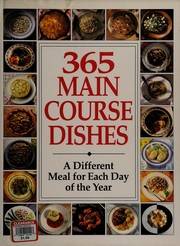 Cover of 365 Main Course Dishes by Unknown