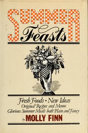 Cover of Summer feasts by Molly Finn