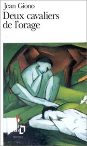 Cover of Deux cavaliers de l'orage by Jean Giono