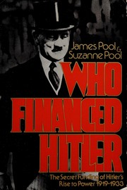 Cover of Who Financed Hitler by Suzanne Pool