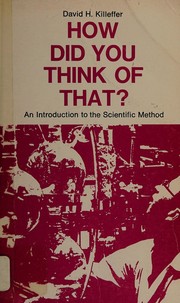 Front cover of How did you think of that? by David H. Killeffer