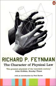 Cover of The Character of Physical Law by Richard Phillips Feynman