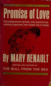 Front cover of Purposes of Love by Mary Renault