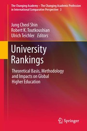 Front cover of University Rankings by Jung Cheol Shin