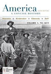Front cover of America by James A. Henretta