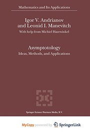 Cover of Asymptotology by Igor V. Andrianov