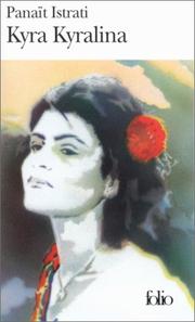 Front cover of Kyra Kyralina by Panait Istrati