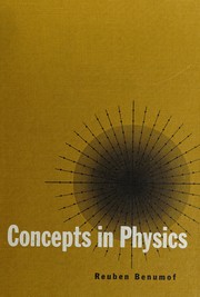 Cover of Concepts in physics by Reuben Benumof