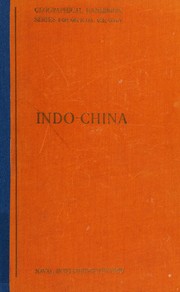 Cover of Indo-China by Great Britain. Naval Intelligence Division.